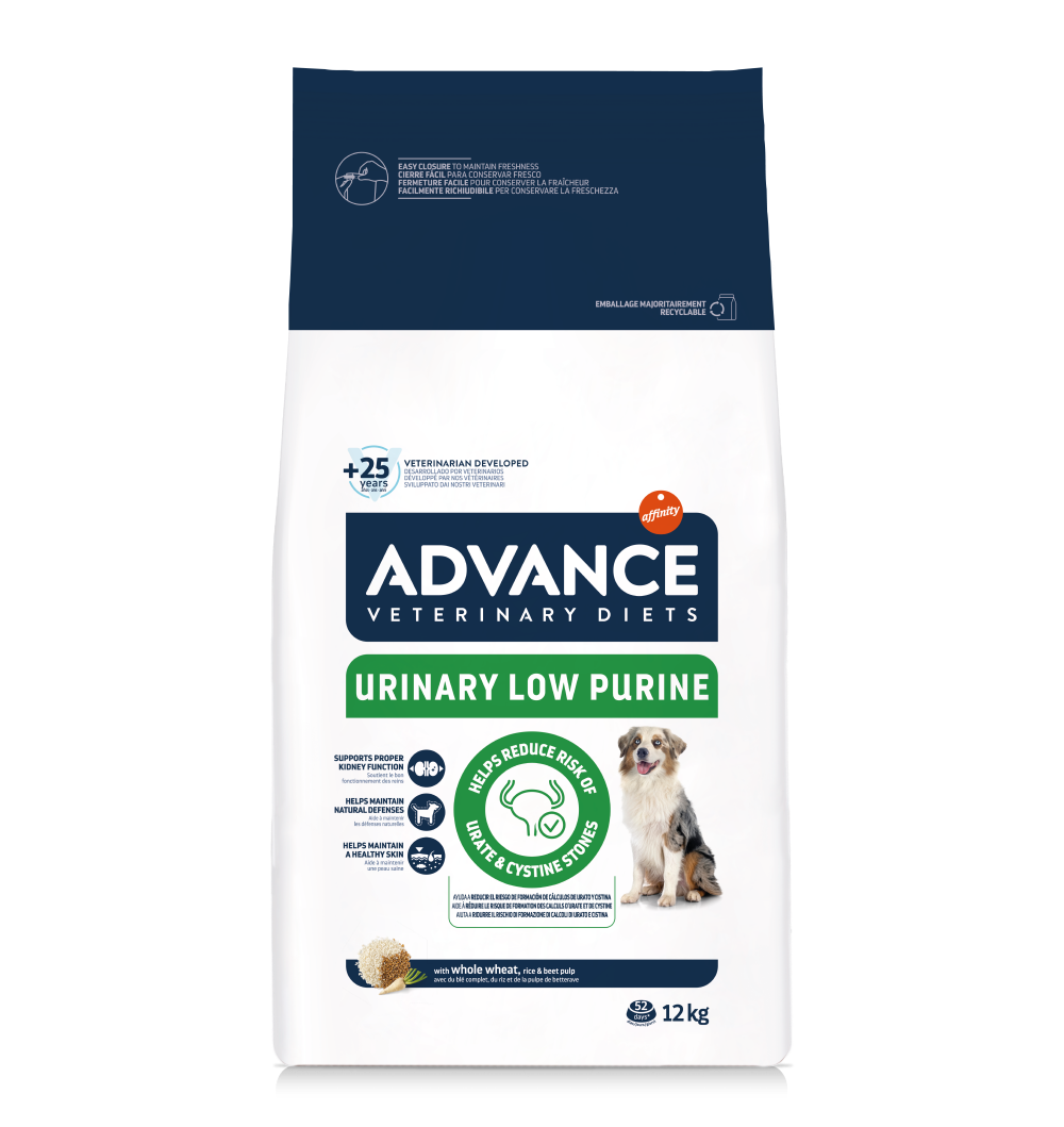 low purine 12kg Advance Veterinary Diets Low Purine Medium/Maxi 12kg - immagine 1